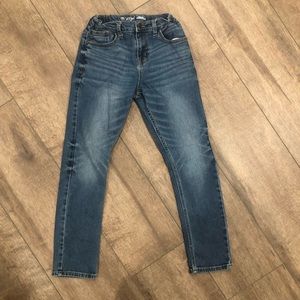 Boys Cat And Jack Blue Jeans Total Flex Taper Straight Size 14